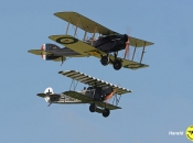 Bristol Fighter (Baptiste) et Fokker DVII (E. Salis)
